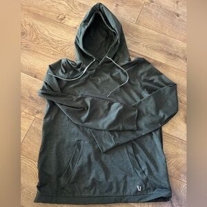 Vuori Sunday Elementary Hoodie Size Small Green